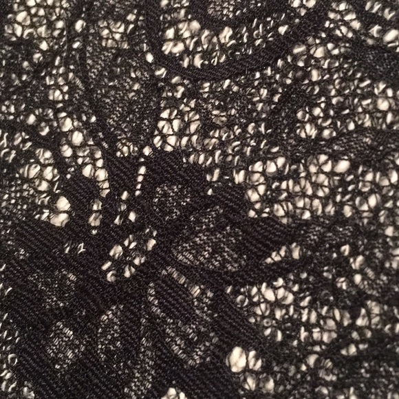 Banana Republic Black Lace Overlay Blazer (NWOT) - Picture 4 of 4